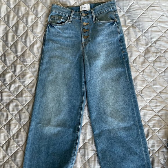 Frame Denim Denim - FRAME Ali Wide Crop Jeans